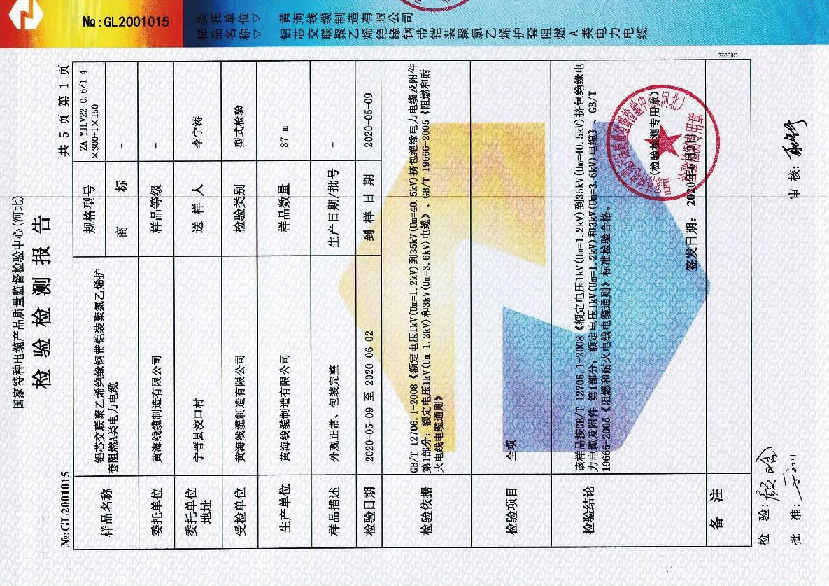 检测报告